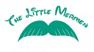 Little Mermen mermaid tail logo