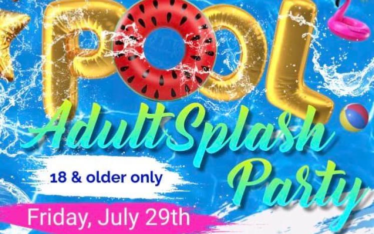 Splash Party flyer